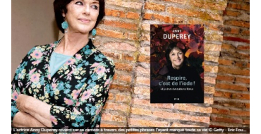 France Bleu:  1 livre "Respire c'est de l'iode !" d'Anny Duperey à gagner