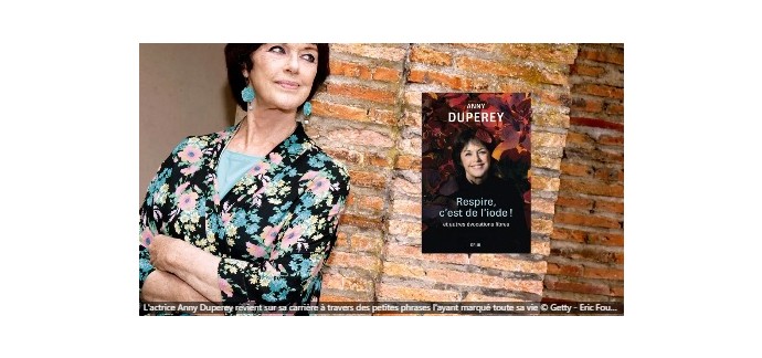 France Bleu:  1 livre "Respire c'est de l'iode !" d'Anny Duperey à gagner