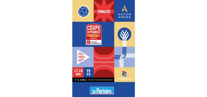 Le Parisien: 4 lots de 2 invitations pour les finales de coupe de France de handball à gagner