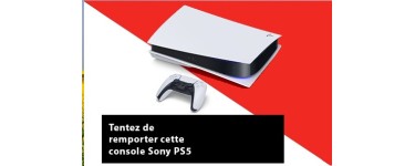 Challenges: 1 console de jeux Sony PS5 à gagner