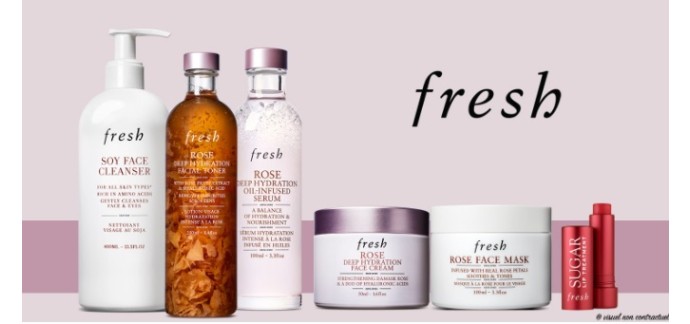Femme Actuelle: 3 routines complètes de soin à la Rose de Damas de fresh à gagner