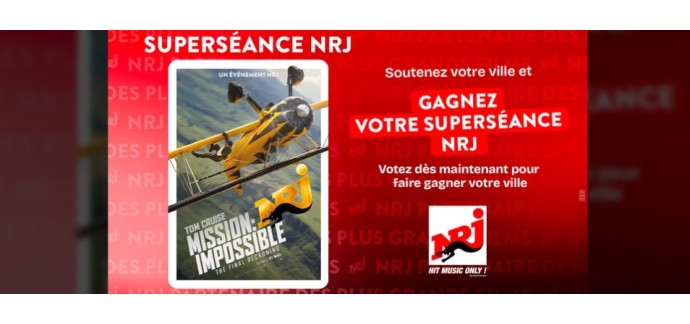 NRJ: 1 projection privée du film "Mission: Impossible - The Final Reckoning" à gagner