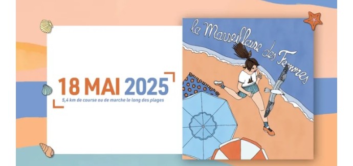 BFMTV: 2 dossards pour la course "La Marseillaise des Femmes" à Marseille à gagner