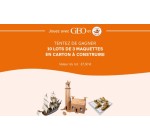 GEO: 10 lots de 3 maquettes en carton Mazette à gagner