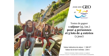 GEO: Divers lots pour le parc Port Aventura à gagner