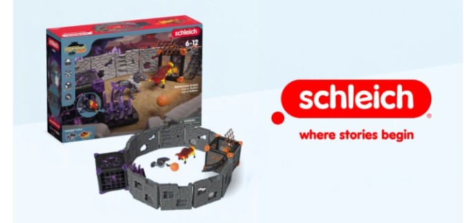Femme Actuelle: 25 jeux "BattleCave Eldrador" de Schleich à gagner