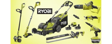 Voici: 1 lot de 7 outils de jardin Ryobi  à gagner