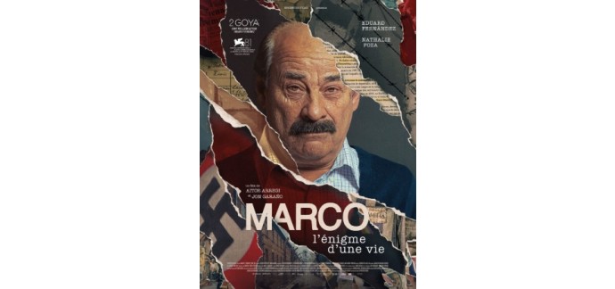 Blog Baz'art: 4 places de cinéma pour le film "Marco, l'énigme d'une vie" à gagner