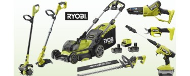 Femme Actuelle: 1 lot de 7 outils de jardin Ryobi à gagner
