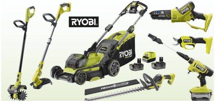Femme Actuelle: 1 lot de 7 outils de jardin Ryobi à gagner