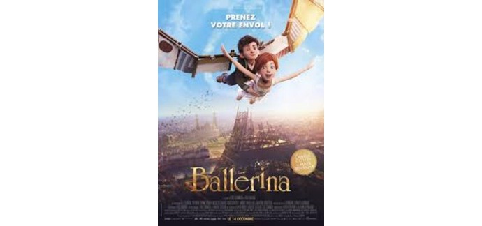 Carrefour: 100 lots de 2 places de cinéma pour le film "Ballerina" à gagner