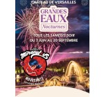 La Grande Récré: 1 week-end à Versailles + des billets pour les Grandes Eaux Nocturnes et le Château à gagner