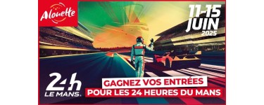 Alouette: Des lots de 2 entrées pour les 24H du Mans à gagner