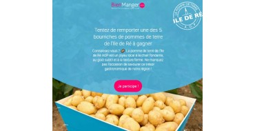 BienManger: 5 bourriches de pommes de terre de l'Ile de Ré à gagner
