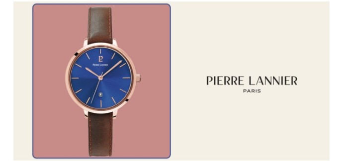 Femme Actuelle: 11 montres ECHO Pierre Lannier à gagner