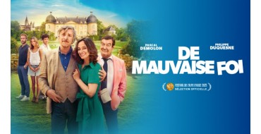 TF1: 10 lots de 2 places de cinéma pour le film "De mauvaise foi" à gagner