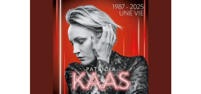 Europe1: 4 albums CD "1987-2025 : Une Vie" dédicacé par Patricia Kaas à gagner