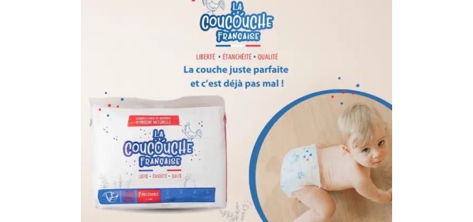 Enjoy Family: 1 lot de 3 semaines de couches pour bébé à gagner