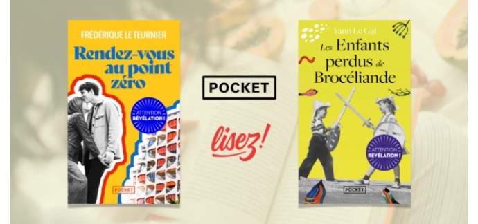 Femme Actuelle: 20 lots de 2 livres des éditions Pocket à gagner