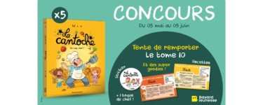 Familiscope: 5 livres jeunesse "La Cantoche - T10" à gagner