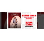 Chérie FM: 2 lots de 2 invitations pour le concert de Billy Crawford à gagner