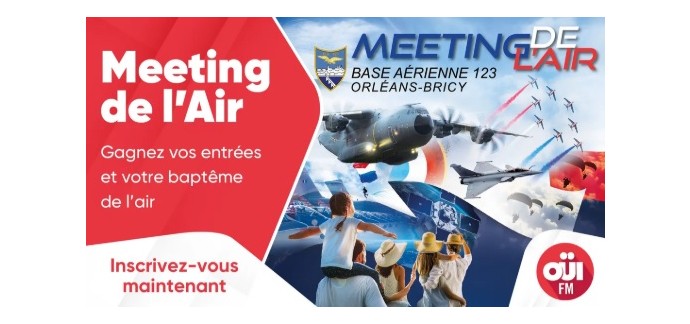 OÜI FM: Des baptêmes de l'air en Airbus A400M Atlas à la base aérienne 123 Orléans-Bricy à gagner