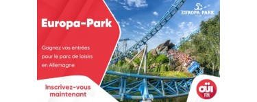 OÜI FM: Des entrées pour le parc Europa-Park en Allemagne à gagner