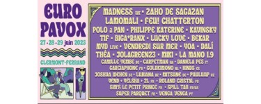 Arte: 1 lot de 2 pass 3 jours pour le festival "Europavox" à Clermont-Ferrand à gagner