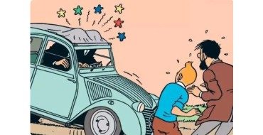 Europe1: Des entrées à l'exposition "En voiture avec Tintin" au Musée National de l'Automobile à gagner