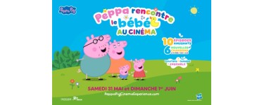 Citizenkid: 10 lots de 2 places de cinéma pour le film "Peppa rencontre le bébé au cinéma" à gagner