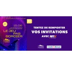Riffx: 1 lot de 4 invitations pour le spectacle "Le jeu pas sorcier" à Boulogne-Billancourt à gagner