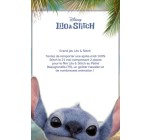 La Grande Récré: 25 lots de 2 invitations pour le film "Lilo & Stitch" au cinéma Pathé Beaugrenelle de Paris à gagner