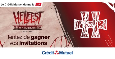 Riffx: 1 lot de 4 invitations pour le festival Hellfest à Clisson à gagner