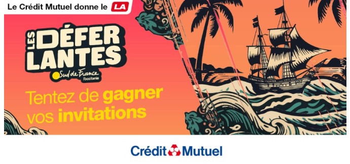 Riffx: 1 lot de 4 pass pour le festival Les Déferlantes au Barcarès à gagner