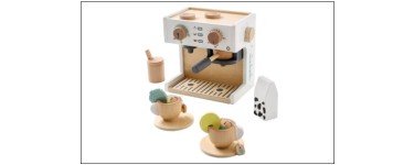 LeFooding: 1 jouet en bois "Machine à café et à thé" à gagner