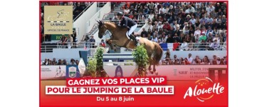 Alouette: Des invitations VIP pour le Jumping international à La Baule à gagner