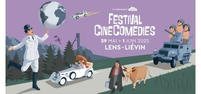 BFMTV: 2 invitations pour la soirée du festival CineComedies à gagner