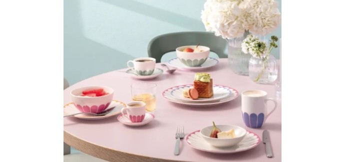 Villeroy Boch: 1 lot comportant 1 ensemble de vaisselle + des articles de décoration  à gagner