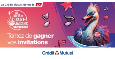 Riffx: 5 lots de 2 invitations pour Les Nuits de St-Jacques à gagner