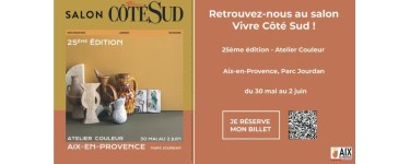 BFMTV: 3 lots de 2 pass de 3 jours pour le salon "Vivre Côté Sud"  à gagner