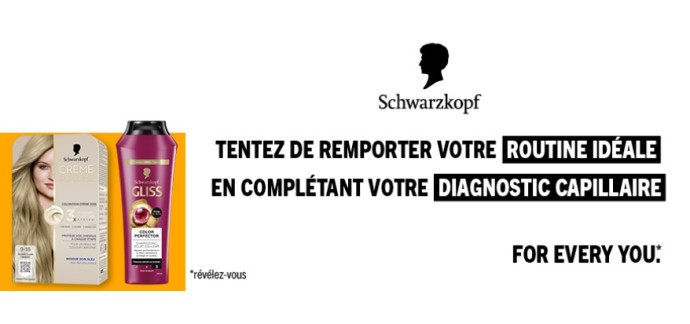 La Belle Adresse:  20 routines capillaires Schwarzkopf à gagner