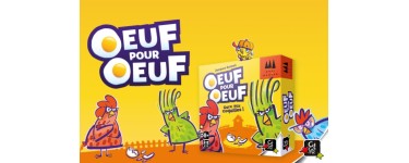 Citizenkid: 5 jeux de société "Œuf pour Œuf" à gagner