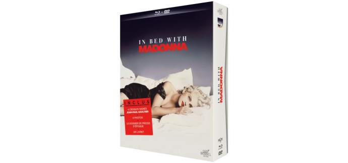 Les Chroniques de Cliffhanger & co: 3 coffrets Blu-Ray "In Bed With Madonna" à gagner