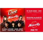 Alouette: Des invitations pour le concert Live Alouette à Nantes à gagner