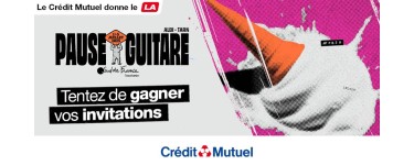Riffx: Des invitations pour le festival Pause Guitare à gagner