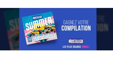 Nostalgie: 3 albums CD de la compilations "Nostalgie Summer" à gagner