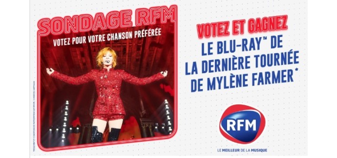 RFM: Des Blu-Ray "Nevermore" de Mylène Farmer à gagner