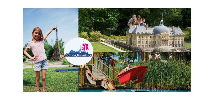 Voici: 12 lots de 4 entrées pour France Miniature à gagner