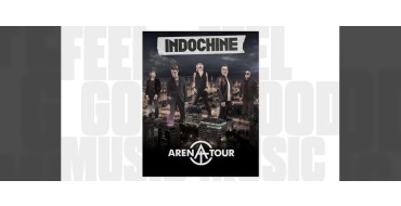 Chérie FM: 2 lots de 2 invitations pour le concert d'Indochine à Paris à gagner