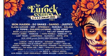 Arte: 2 lots de 2 pass 3 jours pour le festival des Eurockéennes à gagner